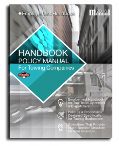 Towing Company Policies & Procedures Handbook Employee Manual Handbook image